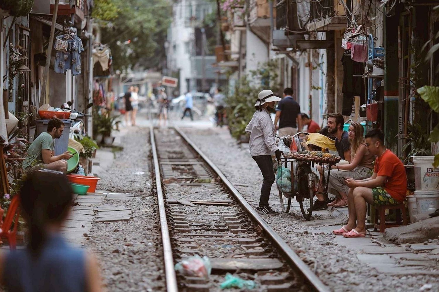 Privat rundvandring i Hanoi med besök på Train Street