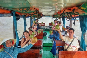 Visite privée du delta du Mékong et de la pagode Vinh Trang 1 journée