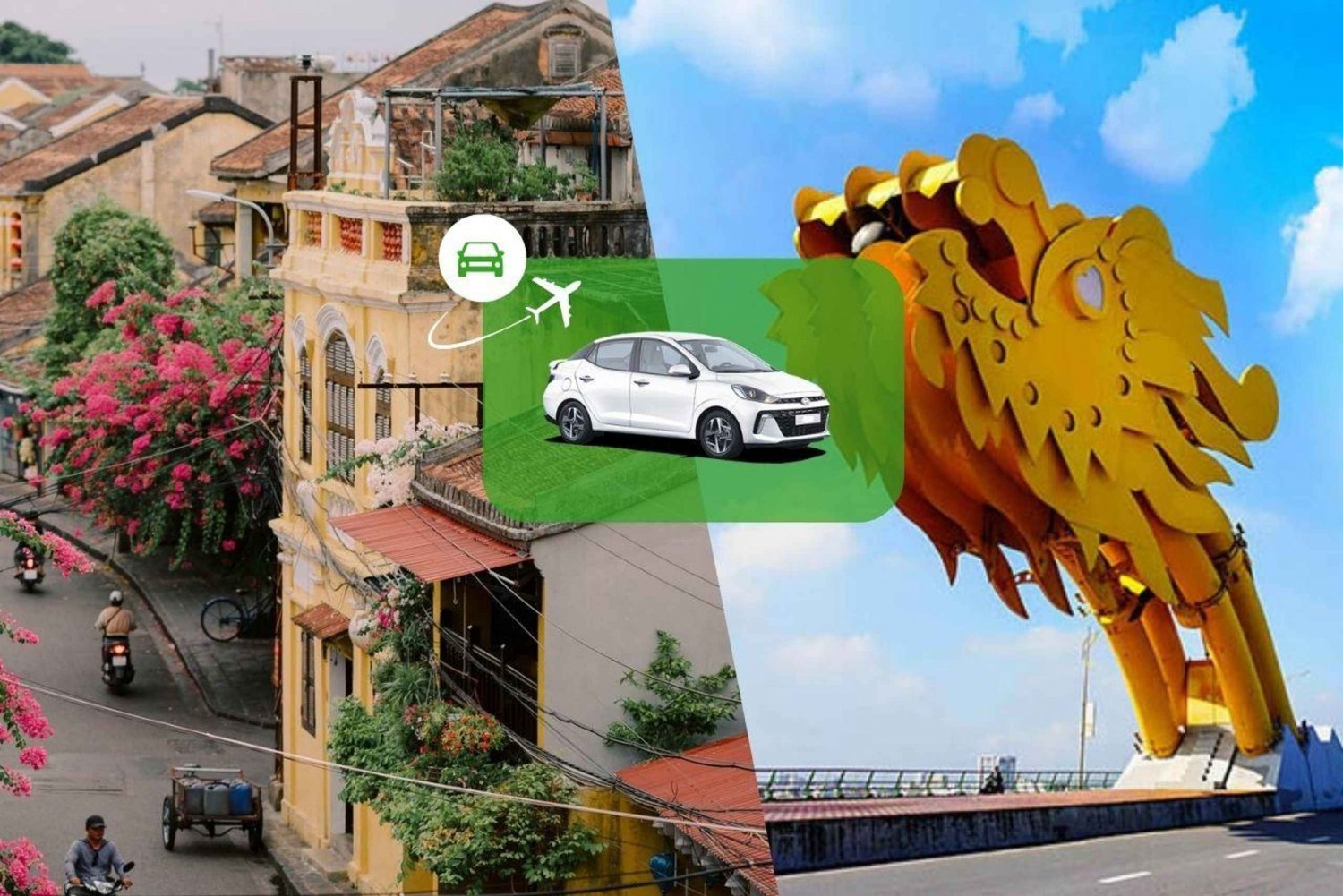 Privé transfer: Da Nang luchthaven naar Da Nang of Hoi An