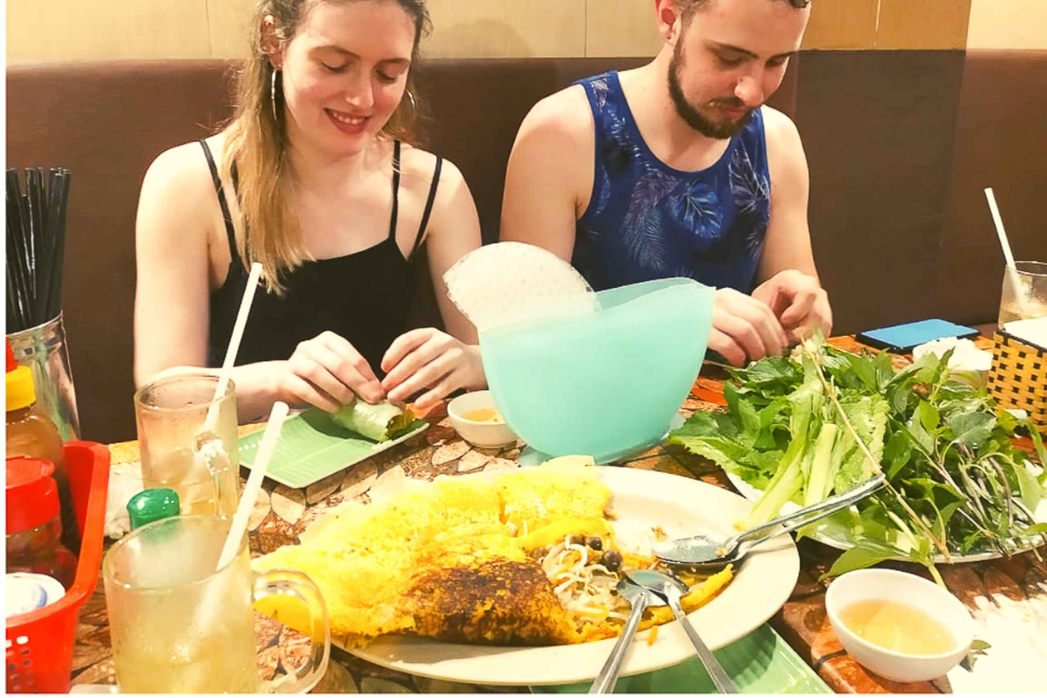 Prywatna wegańska wycieczka kulinarna skuterem w Ho Chi Minh City