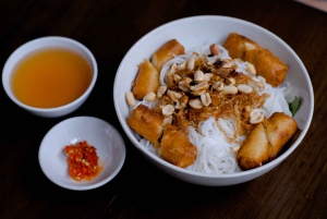 Prywatna wegańska wycieczka kulinarna skuterem w Ho Chi Minh City