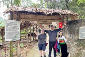 Pu Luong : pont de bambou, cours de cuisine et balade en charrette