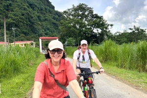 Pu Luong : pont de bambou, cours de cuisine et balade en charrette