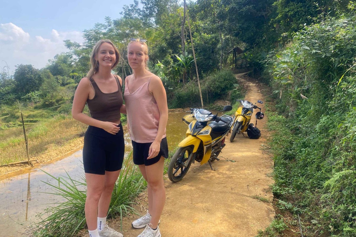 Pu Luong: Full-Day Motorbike Tour with Waterfall & Lunch