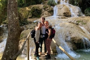 Pu Luong: Koko päivän moottoripyöräretki vesiputouksella ja lounaalla