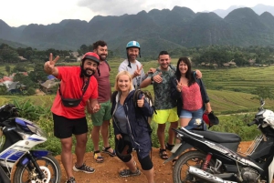 Pu Luong Motobike Half-Day Tour : Chieng Lau & Cham Stream