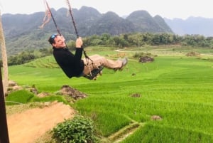 Pu Luong Motobike Half-Day Tour : Chieng Lau & Cham Stream