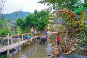 Pu Luong Motobike Half-Day Tour : Chieng Lau & Cham Stream