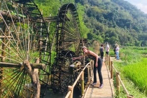 Pu Luong Motobike Half-Day Tour : Chieng Lau & Cham Stream