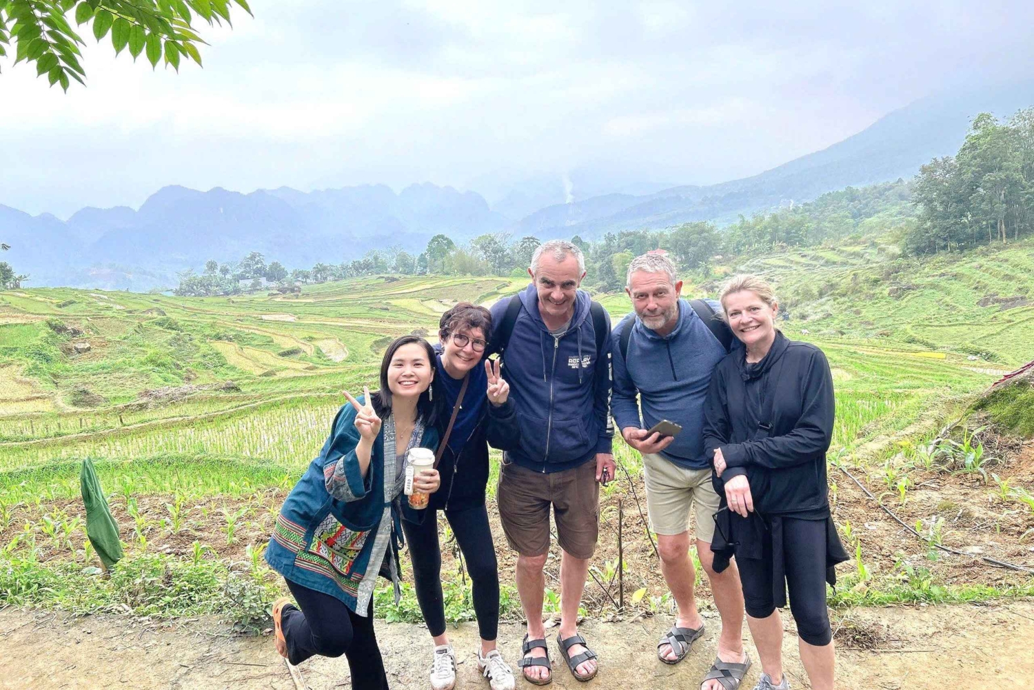Pu Luong: dagstur til silkelandsby, Hieu-fossen og rafting