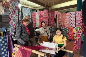 Pu Luong: gita di 1 giorno al villaggio della seta, trekking e rafting
