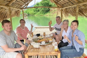 Pu Luong : village de randonnée, tissage de soie et ruisseau de Cham