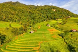 Пулуонг: прогулки по деревне, рафтинг на бамбуковых плотах и рисовые террасы