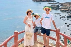 Quy Nhon: Wycieczka łodzią motorową z nurkowaniem w Ky Co i Eo Gió