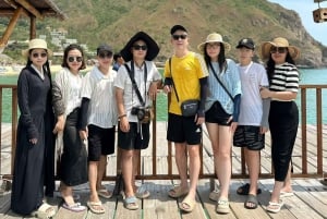 Quy Nhon: Wycieczka łodzią motorową z nurkowaniem w Ky Co i Eo Gió