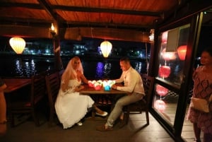 Romantische Dinner-Kreuzfahrt bei Sonnenuntergang in Hoi An