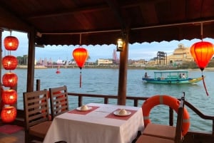 Romantische Dinner Cruise bij zonsondergang in Hoi An