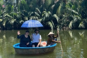 Hoi An: Rural Cycling Tour to Village with Basket Boat Ride