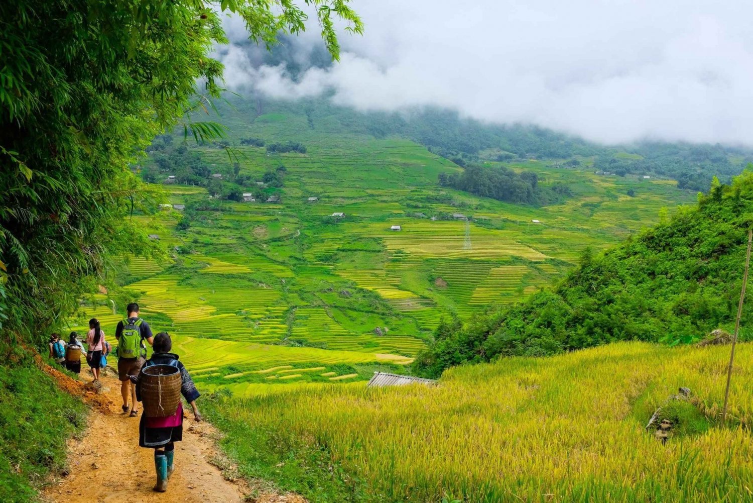SaPa: 2-Day Villages,Rice Fields, Love Waterfall Hiking Tour