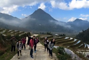 SaPa: 2-Day Villages,Rice Fields, Love Waterfall Hiking Tour