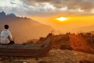 Sa Pa: Halvdags motorsykkeltur med solnedgang på O Quy Ho-passet