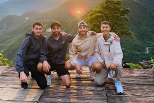 Sa Pa: Halvdags motorsykkeltur med solnedgang på O Quy Ho-passet