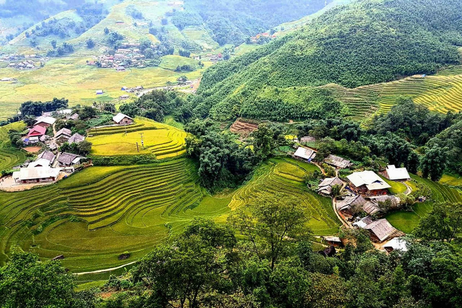 Сапа: деревни и рисовые поля — частная полудневная экскурсия на автомобиле