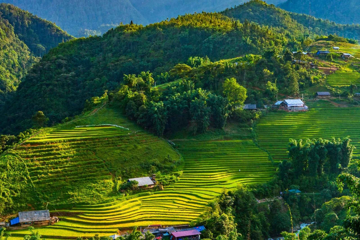 Сапа: деревни и рисовые поля — частная полудневная экскурсия на автомобиле