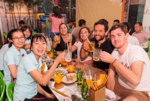 Saigon: Gademadssmagning og sightseeingtur på motorcykel