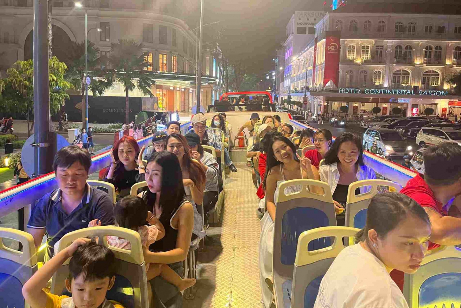 Saigon: 45-Minute Panoramic Night Tour
