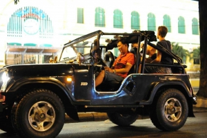 Saigon by Night: Private City Tour by Jeep and Skybar Drink