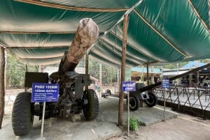 Landutflykt till Saigon City Cu Chi-tunnlarna från Phu My hamn