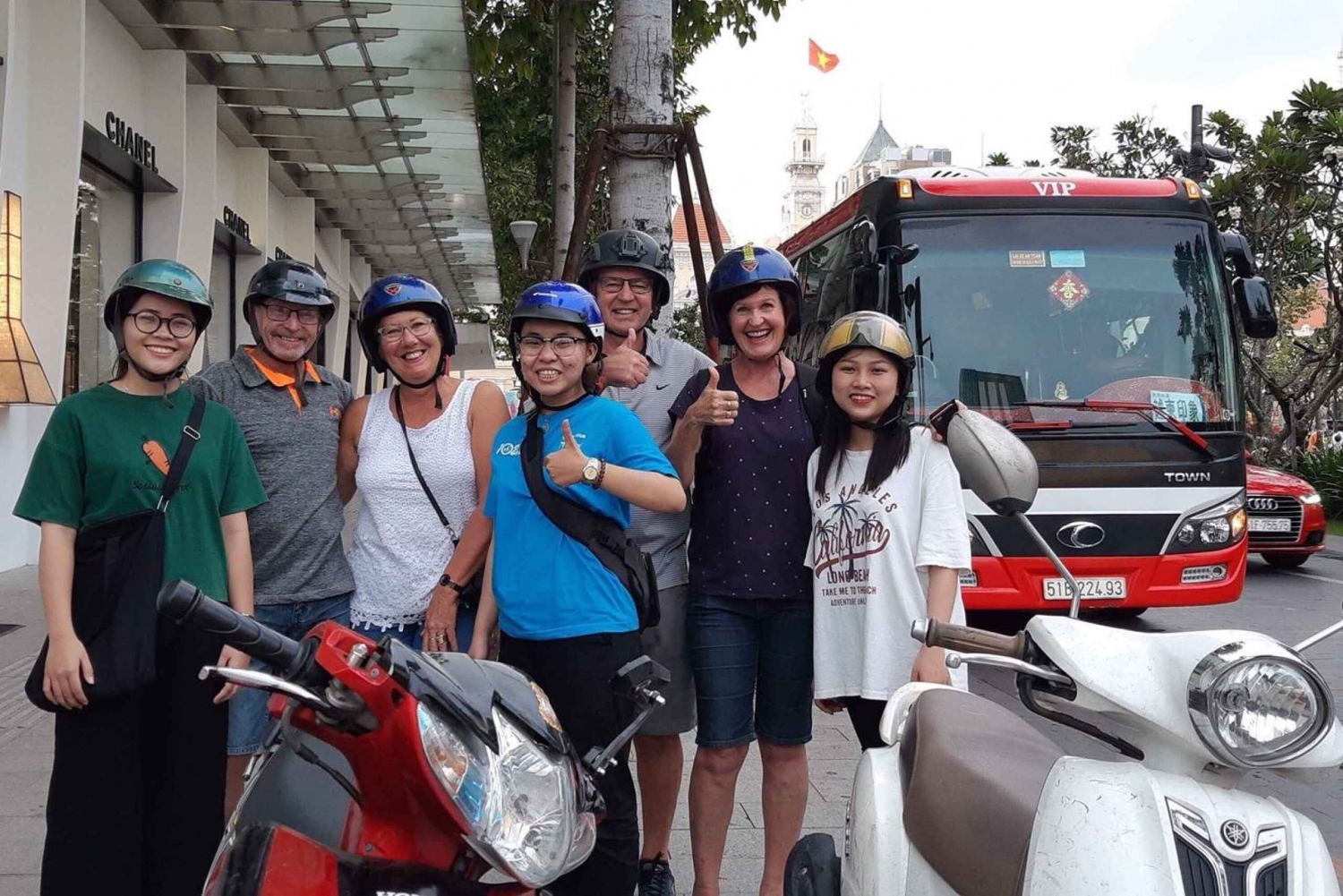 Excursión en moto por la ciudad de Saigón