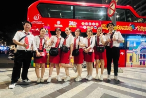 Sajgon: Wycieczka autobusowa hop-on hop-off z krajoznawczym zwiedzaniem miasta