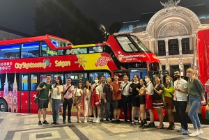 Sajgon: Wycieczka autobusowa hop-on hop-off z krajoznawczym zwiedzaniem miasta