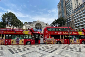 Saigon: City Sightseeing Hop-On Hop-Off bussikiertoajelu