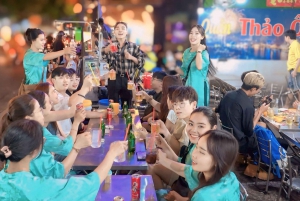 Saigon: Michelin Guide Food Tour with Ao Dai Female Riders