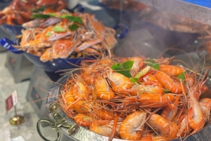 Saigon Night Tour: Street Food, Water Bus, Skyline Coffee