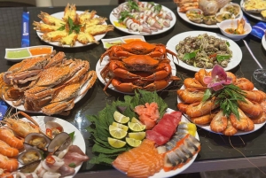 Saigon Night Tour: Street Food, Water Bus, Skyline Coffee