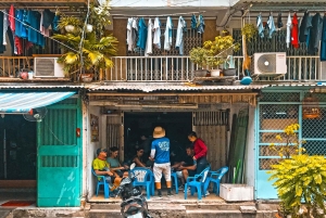Велосипедный тур по Сайгону в глуши в Хошимине