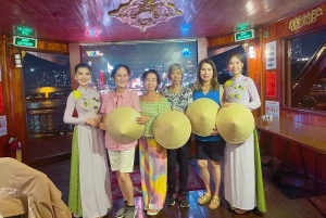 Saigon: Private table on board in a Luxury Cruise