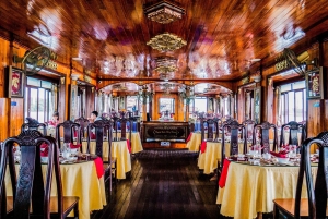 Saigon: Private table on board in a Luxury Cruise