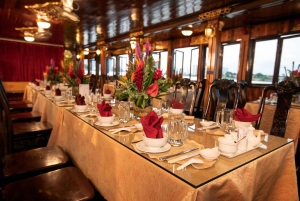 Saigon: Private table on board in a Luxury Cruise