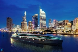 Crucero de lujo por el río Saigón: almuerzo o cena