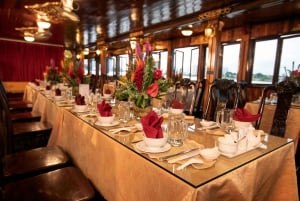 Saigon: Private table on board in a Luxury Cruise