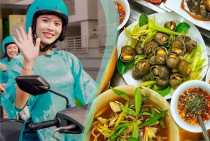 Saigon : Visite touristique et dégustation de cuisine de rue en moto