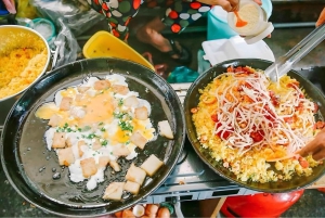 Saigon: Lebensmittelverkostung und Sightseeing-Tour mit dem Motorrad