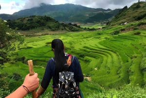 SAPA 1 GIORNO - Trekking con vista sulle montagne e sui villaggi - Trekking lungo