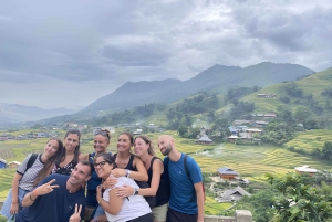 SAPA 1 DAG - Bergzichten en dorpen trekken - Lange trektocht