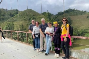 Sapa: trekking di 1 giorno tra villaggi Hmong e terrazze di riso